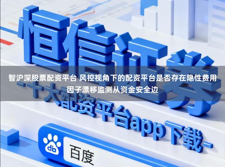 智沪深股票配资平台 风控视角下的配资平台是否存在隐性费用因子漂移监测从资金安全边