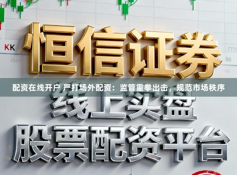 配资在线开户 严打场外配资：监管重拳出击，规范市场秩序