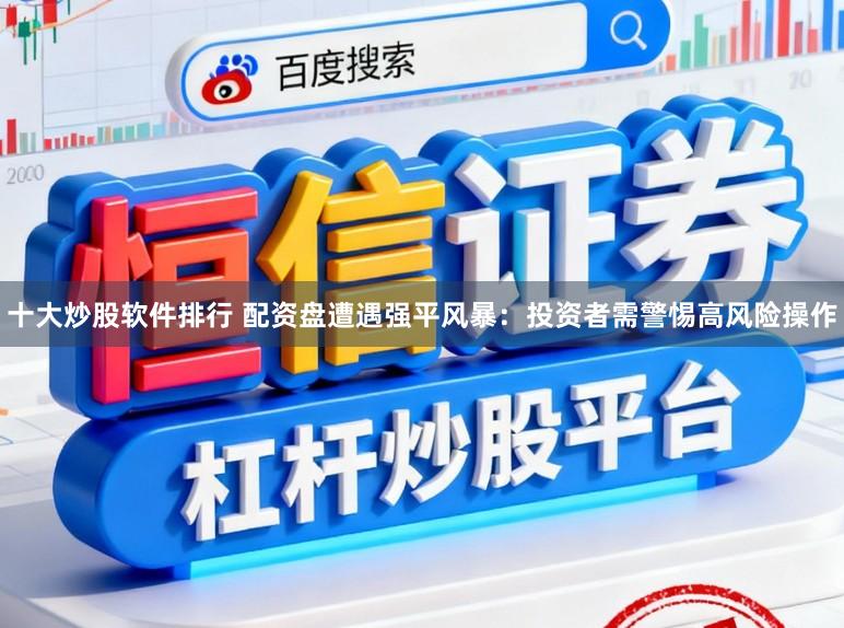 十大炒股软件排行 配资盘遭遇强平风暴：投资者需警惕高风险操作